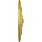 Ekena Millwork Chester Ceiling Medallion (Fits Canopies up to 2 1/4"), Hand-Painted Rich Gold, 15 3/4"OD x 1 7/8"P CM15CHRGS - alternate 4